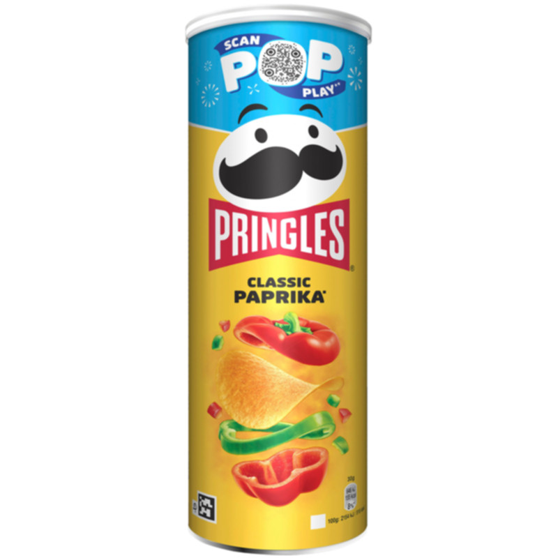 Pringles Paprika 165 g Chips würzig knuspriger Klassiker